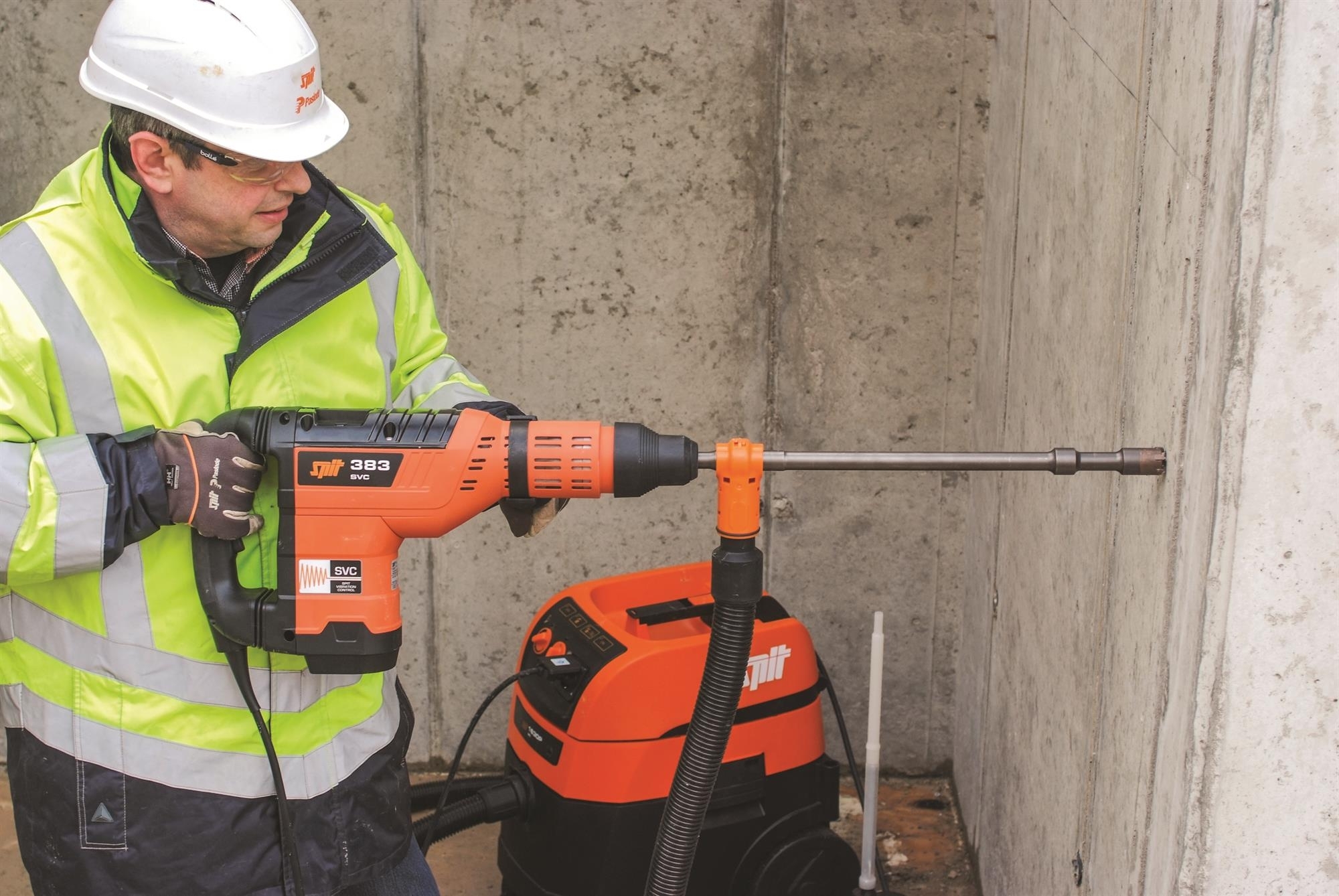 Bohr- und Meißelhammer Spit 383 SVC SDS-max