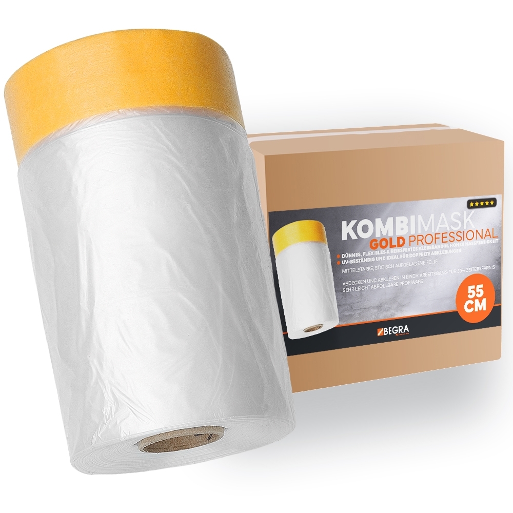 Kombi Mask Gold Profi 55cm breit / 25m Rolle
