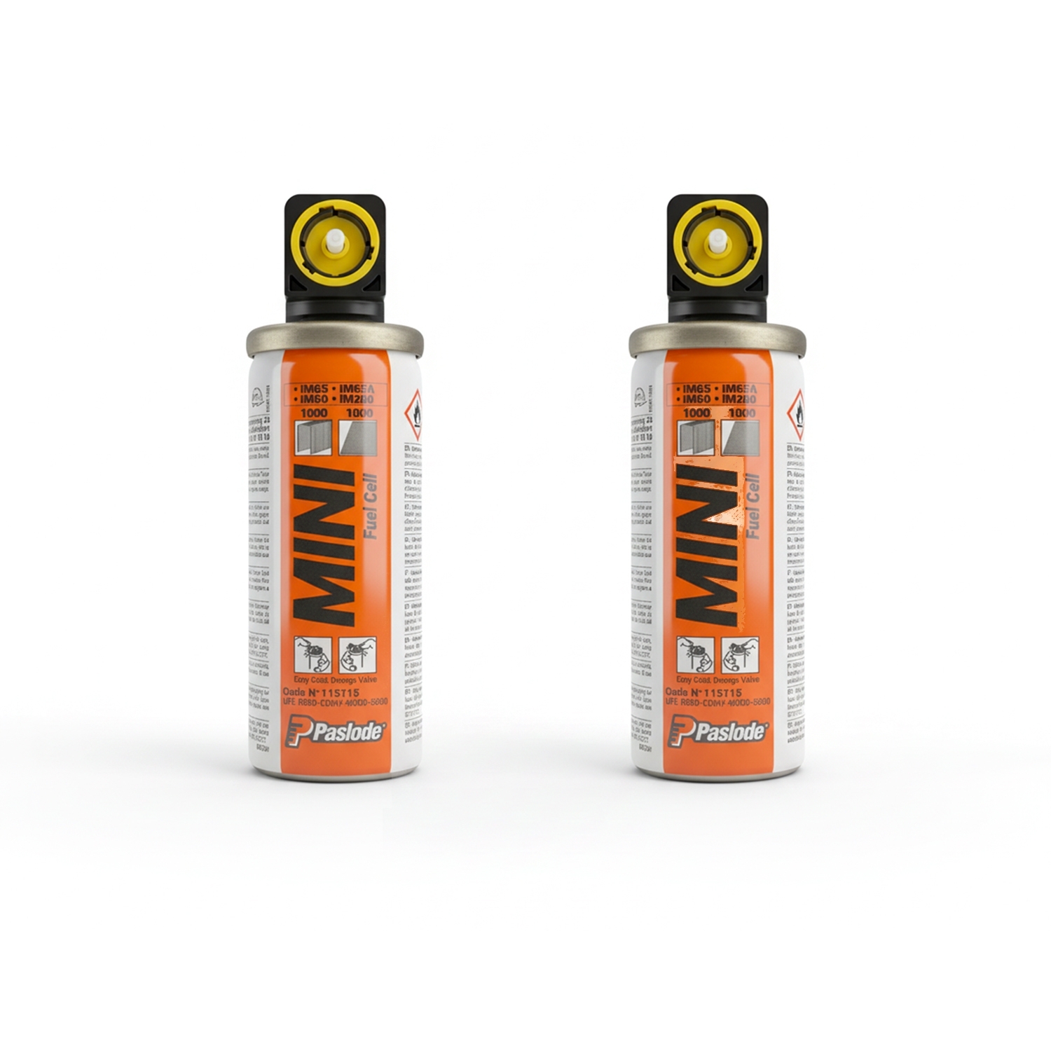 Mini-Brennstoff Pack Ventil gelb (2er Set)