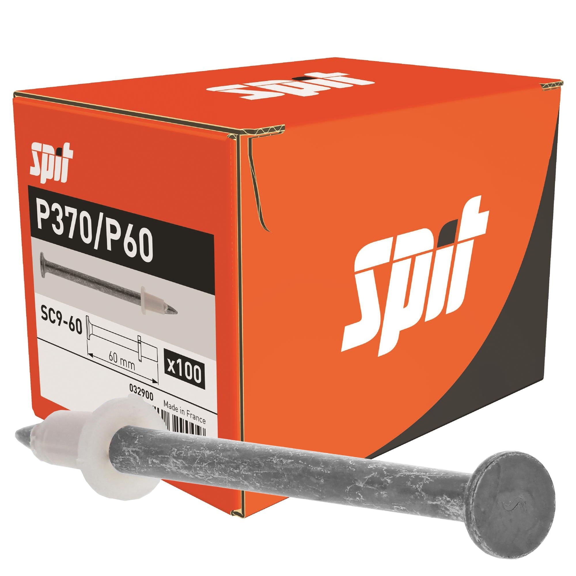 Kopfbolzen Stahl / Harter Beton SC9/25 / VE100