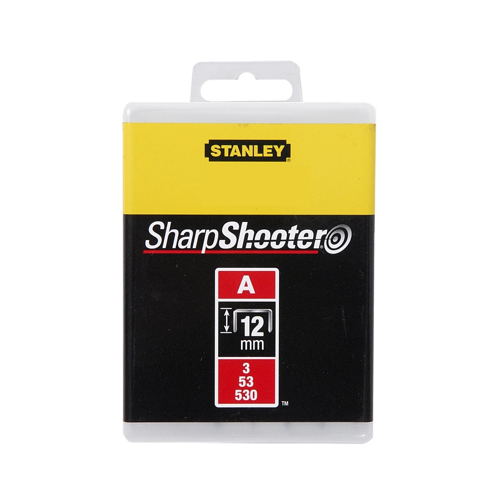 Stanley Klammern TYP A 12mm 1/2" (1000 Stk.)
