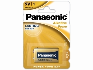 Batterie 9V-BLOCK Panasonic Alkaline