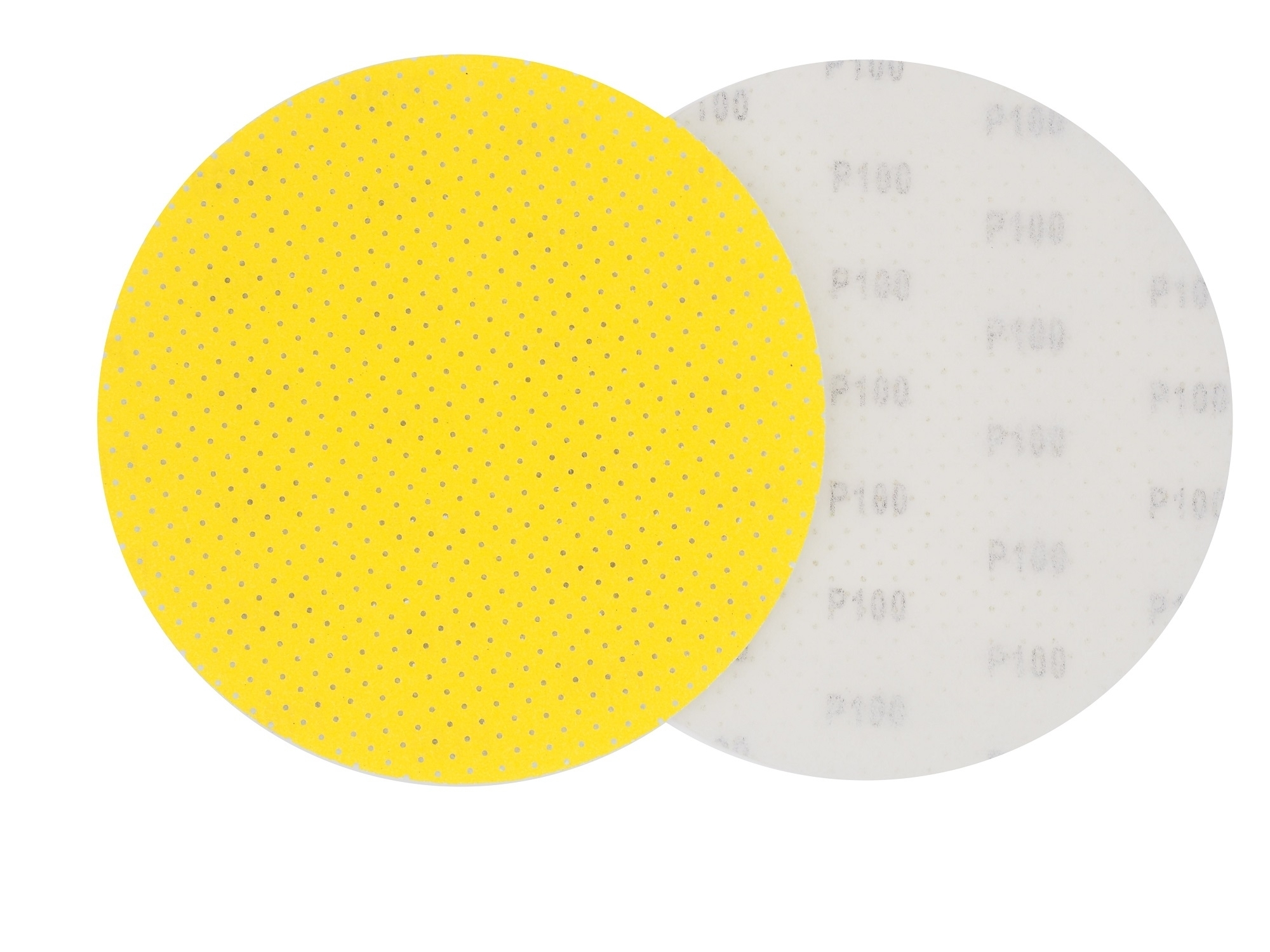 Klett-Schleifpads YELLOWSTAR D225mm K100 VE25