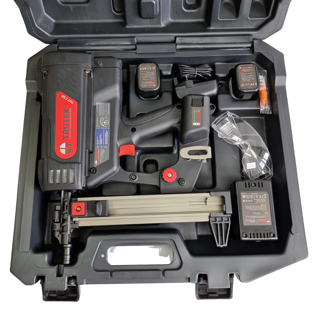 Beton-Gasnagelgerät TRUTEK TGTC38 inkl. 2 x Akku