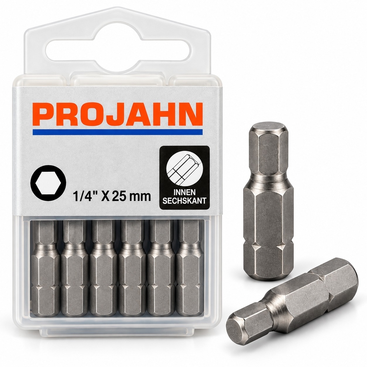 1/4" Bit 25mm Innensechskant 5,5mm VE10