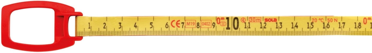 SOLA Glasfasermaßband "FUTURA" 30m EG II