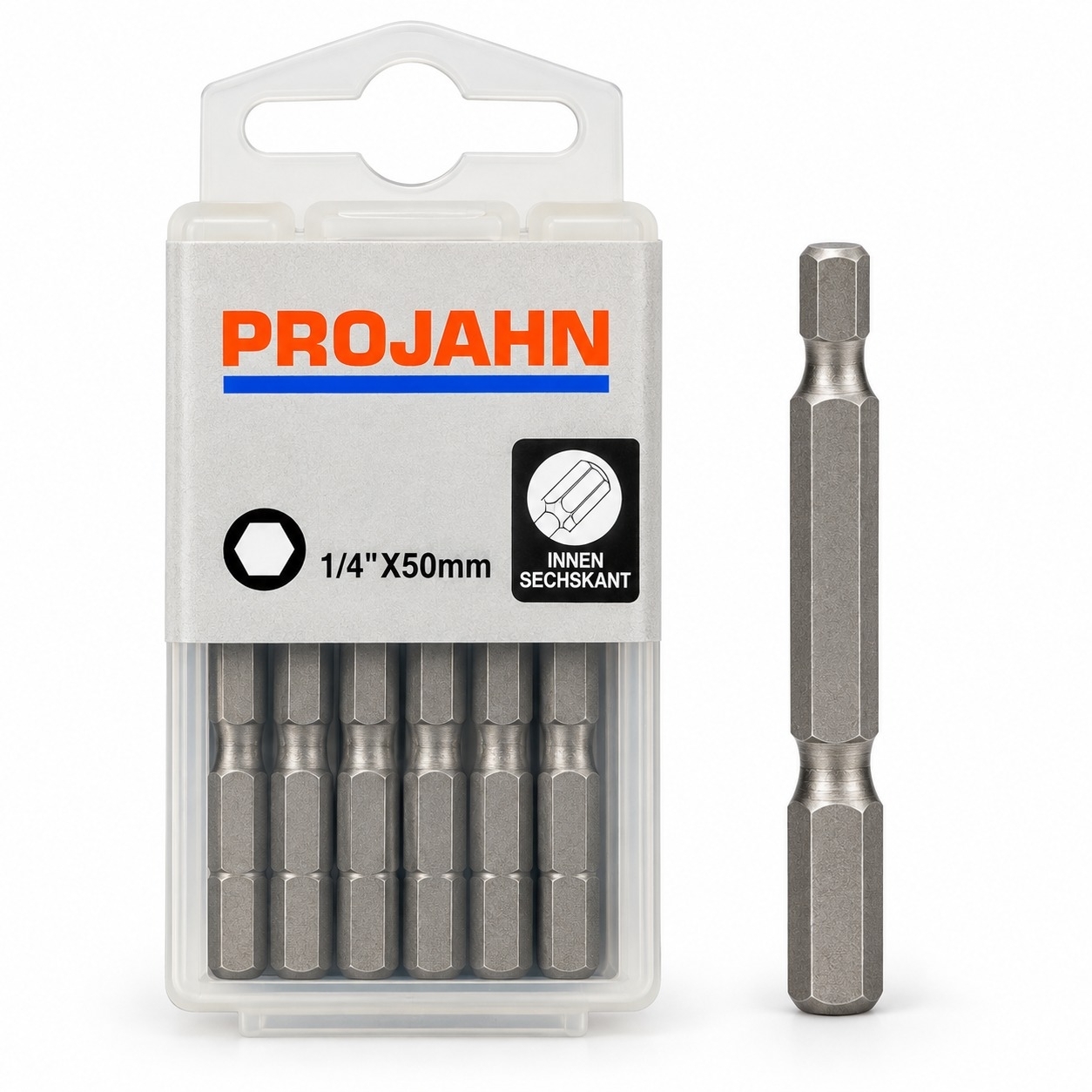 1/4" Bit 50mm Innensechskant 5,5mm VE10